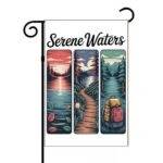 Serene Waters Garden Flag I-1400
