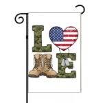 Veteran Love Garden Flag V-1383