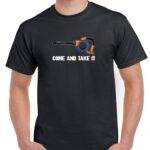 Come And Take It Gas Powered Leaf Blower Shirt P-1406