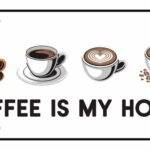 Coffee Is My Hobby License Plate C-1358