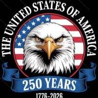 America 250 Bald Eagle Metal Photo U-1414