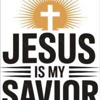 Jesus is my Savior Metal Photo I-1361