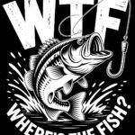 WTF - Where's The Fish Metal Photo H-1357