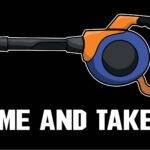 Come And Take It Gas Powered Leaf Blower Metal Photo P-1406