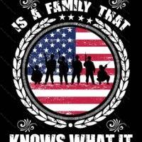Military Is A Family Metal Photo M-1367