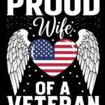 Proud Wife Of A Veteran Metal Photo V-1390