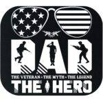 Dad The Hero Mouse Pad V-1422