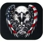 Lost Soldier Comforting Eagle Mouse Pad U-1364