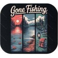 Gone Fishing Mouse Pad H-1385