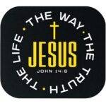 Jesus The Way John 14:6 Mouse Pad I-1394