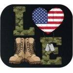 Veteran Love Mouse Pad V-1383