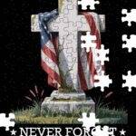 Never Forget The Price Of Freedom Veteran Jigsaw Puzzle V-1392