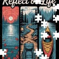 Reflect On Life Jigsaw Puzzle I-1395
