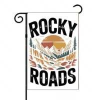 Rocky Roads Outdoor Lover Garden Flag O-1445