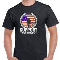 I Proudly Support Our Troops Shirt U-1447