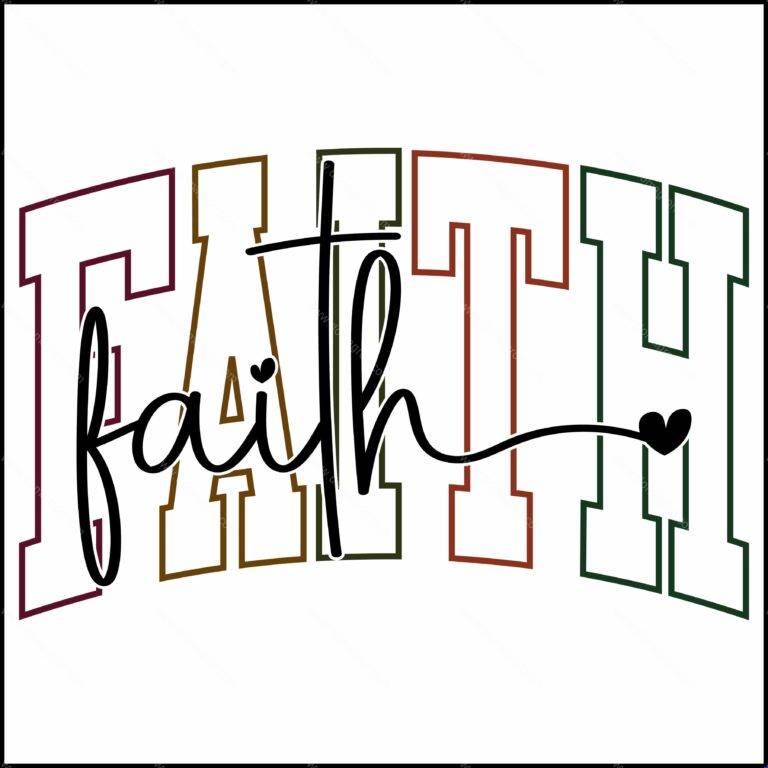 Faith Direct to Film (DTF) Heat Transfer I-1458