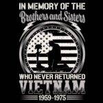 Vietnam Memorial Direct to Film (DTF) Heat Transfer V-1444