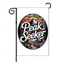 Peak Seeker Outdoorsman Garden Flag O-1437