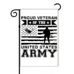 Proud Army Veteran Garden Flag V-1459