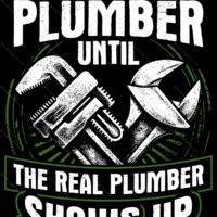 Everyone's A Plumber Metal Photo F-1467