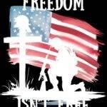 Freedom Isn't Free Metal Photo U-1426