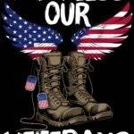 God Bless Our Veterans Metal Photo V-1432