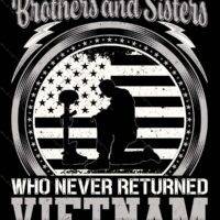 Vietnam Memorial Metal Photo V-1444