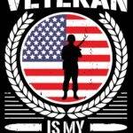 My Favorite Veteran Is My Husband Metal Photo V-1450