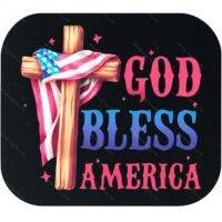 God Bless America Mouse Pad U-1429