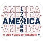 America 250 Mouse Pad U-1424