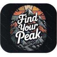 Find Your Peak Mouse Pad O-1433