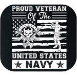 Proud Navy Veteran Mouse Pad V-1462