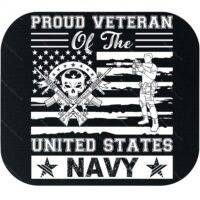 Proud Navy Veteran Mouse Pad V-1462