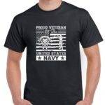 Proud Navy Veteran Shirt V-1462