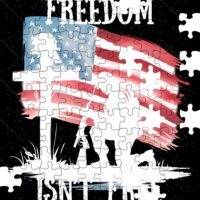 Freedom Isn't Free Jigsaw Puzzle U-1426