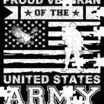 Proud Army Veteran Jigsaw Puzzle V-1459