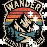 Wander Without Reason Jigsaw Puzzle O-1448