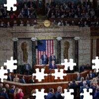 Trump 2026 State Of the Union Jigsaw Puzzle