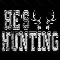 He's Hunting Direct to Film (DTF) Heat F-1524