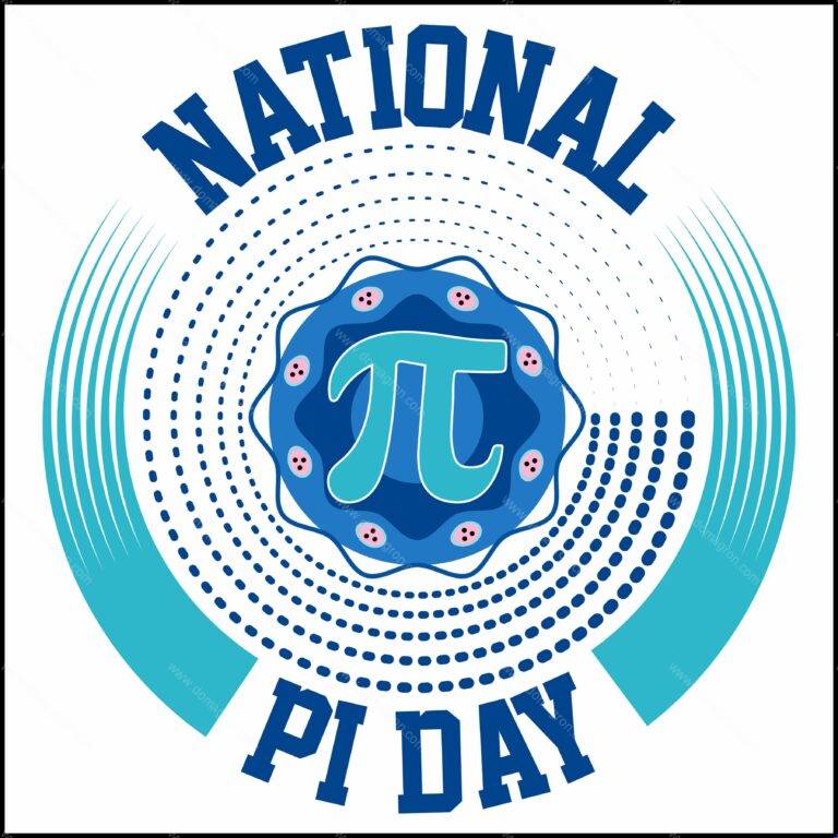 National Pi Day Direct to Film (DTF) Heat Transfer F-1508