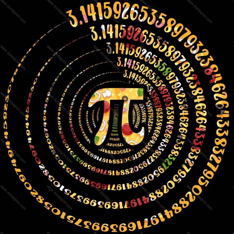 Circle Of Pi Direct to Film (DTF) Heat Transfer F-1505