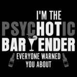 I'm That Psychotic Barber Direct to Film (DTF) Heat Transfer S-1482
