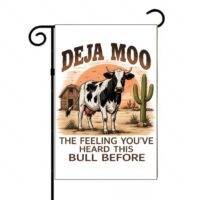 Deja Moo Garden Flag S-1520