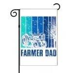 Farmer Dad Garden Flag F-1486