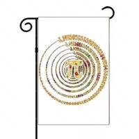 Circle Of Pi Garden Flag F-1505
