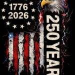 America 250 Patriotic Metal Photo U-1517