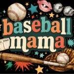 Baseball Mama Metal Photo F-1521
