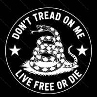 Don't Tread On Me Metal Photo P-1529