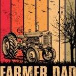 Farmer Dad Metal Photo F-1486