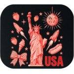 Statue Of Liberty USA Patriotic Mouse Pad U-1501